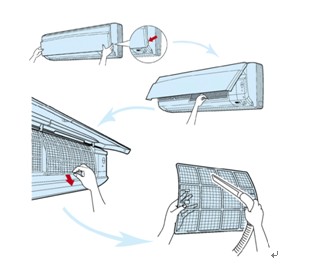 怎么清洗空调滤网(怎么清洗空调过滤网)